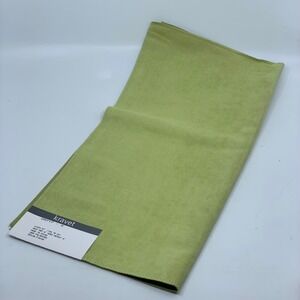 Kravet Fabric Sample Lime Green Polyester Suede Soft Remnant Craft